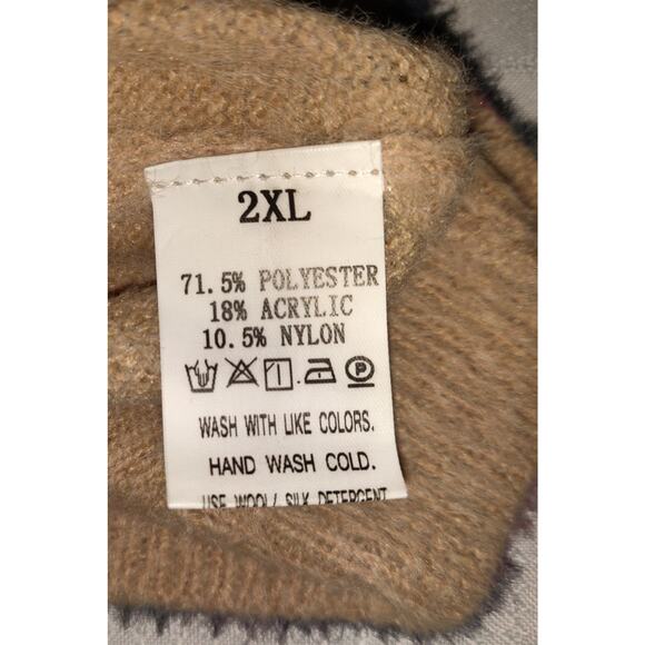 Dragonfly Sweater Top Women's Sz 2XL Colorful Bugs Good Luck Unisex Oversized - Picture 6 of 16